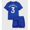 Chelsea Marc Cucurella #3 Hjemmedraktsett Barn 2025-26 Kortermet (+ korte bukser)